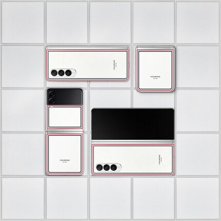 Die Samsung Galaxy Z Fold3 und Z Flip3 Special Edition von Thom Browne