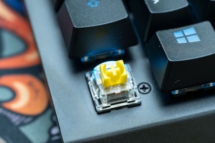 Die Razer Yellow Switches sind gar nicht mal übel.