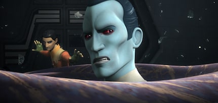 Ezra Bridger und Grand Admiral Thrawn