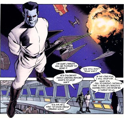 Für Fans ist klar: Hätte Thrawn, und nicht der Imperator das Sagen gehabt, wäre die Rebellenallianz chancenlos gewesen.