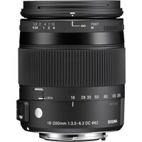 Sigma 18-200mm f/3.5-6.3 DC OS HSM, Canon EF-S (Canon EF-S, APS-C / DX)