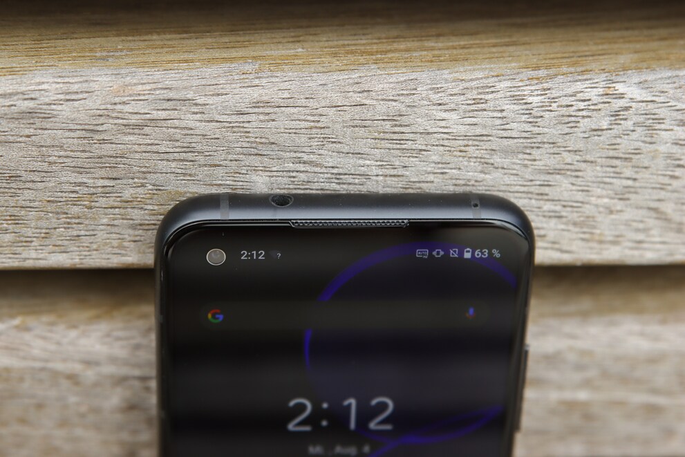 Zenfone 8 mit 3,5-mm-Buchse.