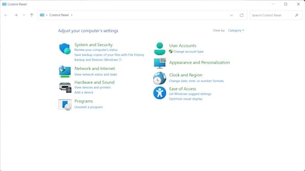 Windows 7 lebt, zumindest in der Systemsteuerung.