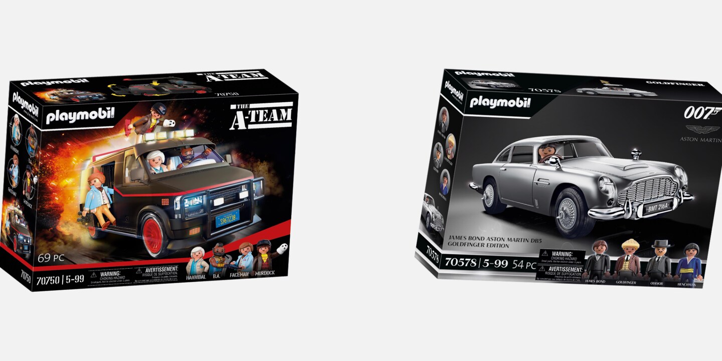 Jetzt vorbestellen: Playmobil bringt Legenden und ihre Autos in die Kinderzimmer