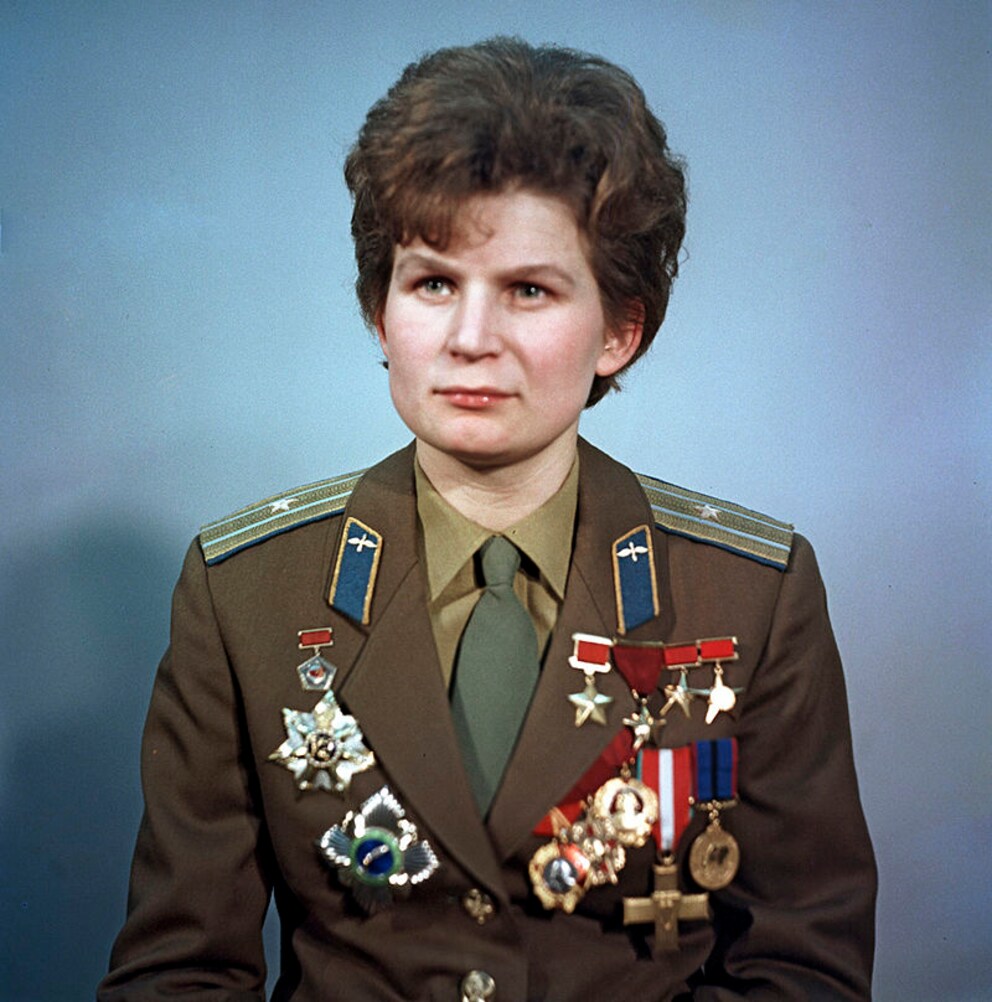 Valentina Tereshkova im Jahre 1969