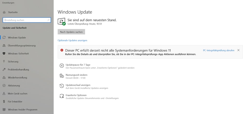 Allenfalls bietet dir die Windows-Update-Funktion das Upgrade auf Windows 11 an.