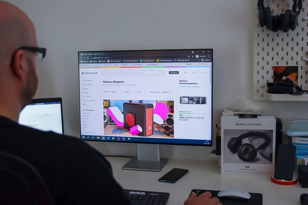 Drahtlose Bildübertragung mit Miracast: Niedrige Auflösung und verzögerte Mausbewegungen.