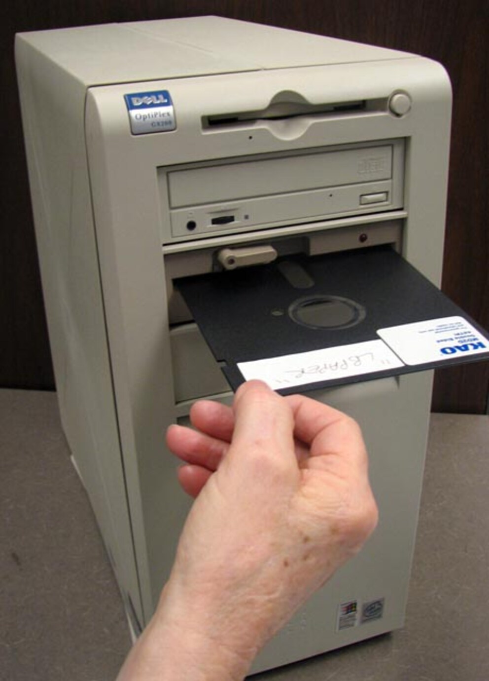 1970 wurden Computerdisketten eingeführt