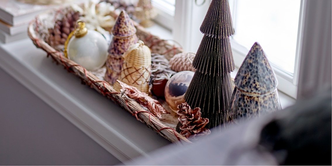 Forget the classic red-green combo: 10 creative Christmas decoration trends