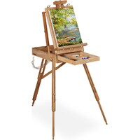 Relaxdays Suitcase easel