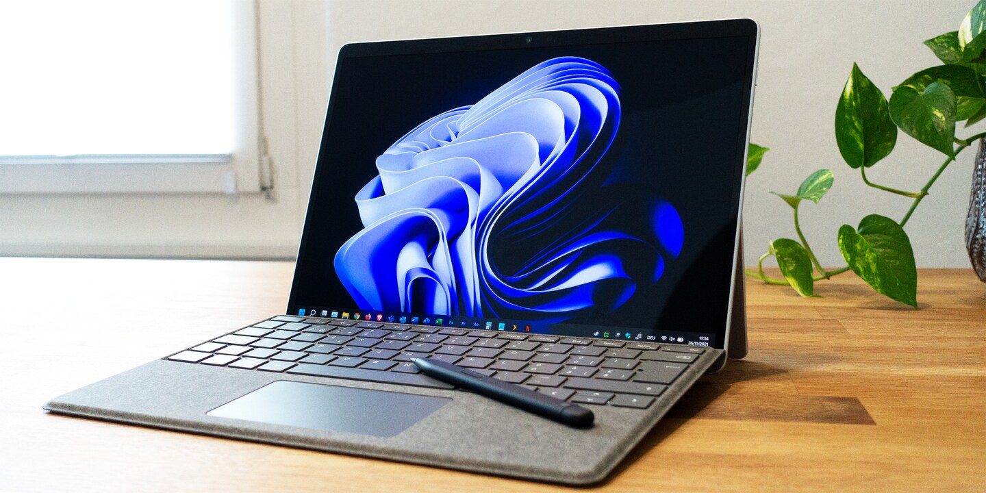 Microsoft Surface Pro 8 im Test: Mehr Display, mehr Power