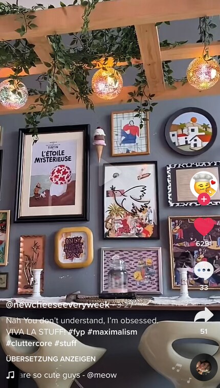 Nutze jeden freien Fleck an der Wand. Bild: Newcheeseeveryweek