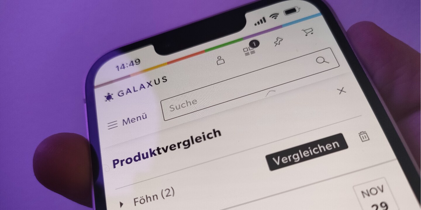 Mit unserer Vergleichsfunktion läuft sich der Shopping-Marathon wie von selber