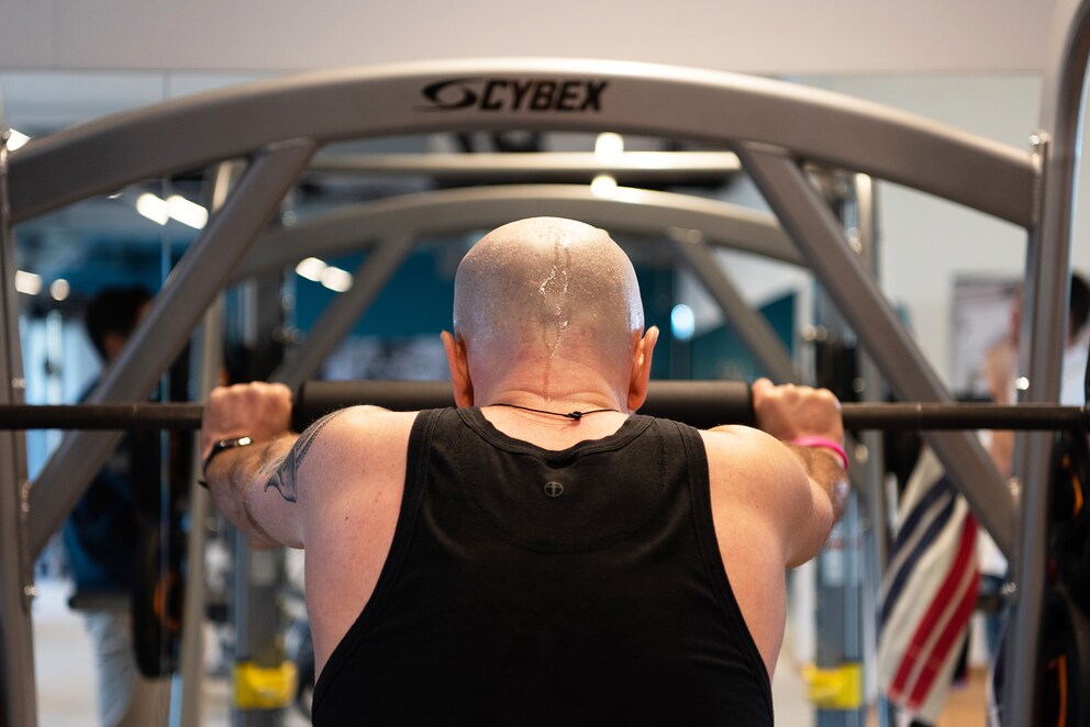 Wenn's beim Training mal wieder anstrengend wird: schwitzen ja, stinken nein danke. Bild: Alessandro Thüler