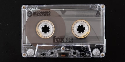Eine Kassette aus dem Jahr 2021.