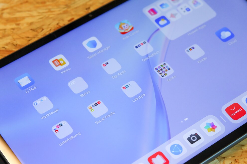 Fünf der App-Ordner verdanke ich dem AppAdvisor