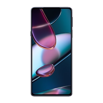Auf den offiziellen Bildern versteckt Motorola die Frontkamera im schwarzen Bereich des Bildschirmhintergrunds.