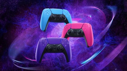 Auch die Controller werden bunt.