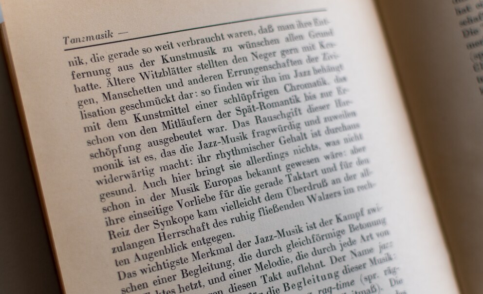 Jazz music is questionable to disgusting and offers nothing that is not already known in Europe. Says the 1933 know-it-all.