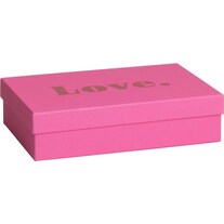 Stewo Geschenkschachtel Amade 16.5 x 24 x 6 cm, 1 Stück, Pink (Geschenkbox, 1 x)