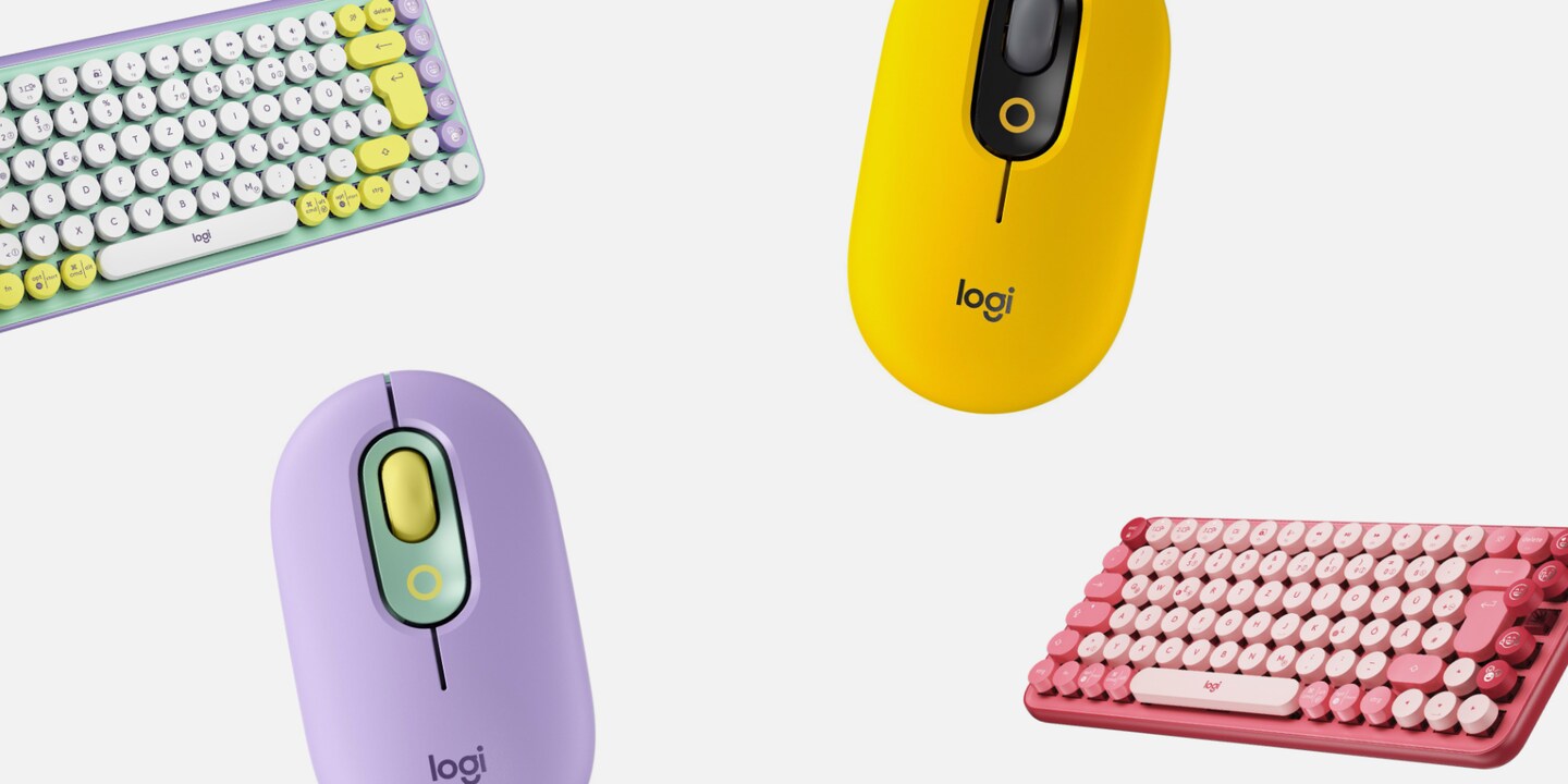 Bring Farbe in dein Leben mit der POP Kollektion von Logitech