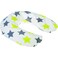 Bezug für Baby- lagerungskissen 9892 lime Stars (100 cm)