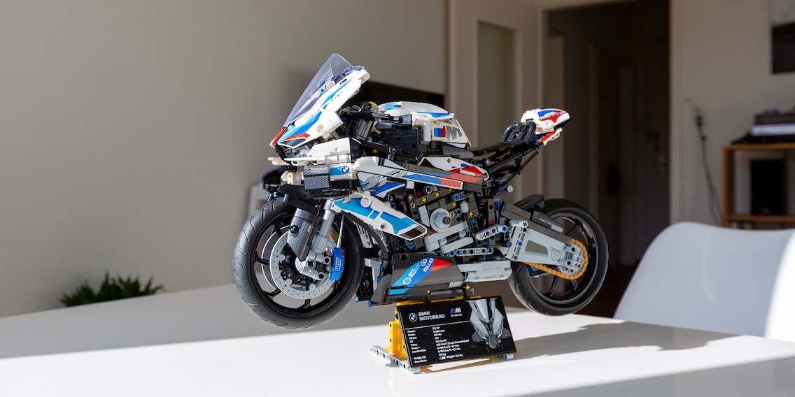 Erstes Lego-Motorrad im Massstab 1:5