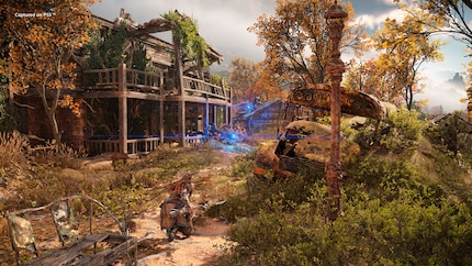 Aloy würde sich bei der Müllabfuhr wohlfühlen, denn sie liest nun wirklich alles auf, das auf dem Boden liegt.