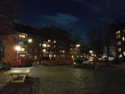OnePlus Nord CE 5G: automatic mode at night.
