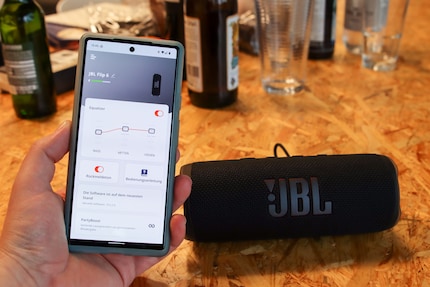 The JBL app with equaliser.