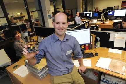 Eben Upton, Miterfinder des Raspberry Pi.