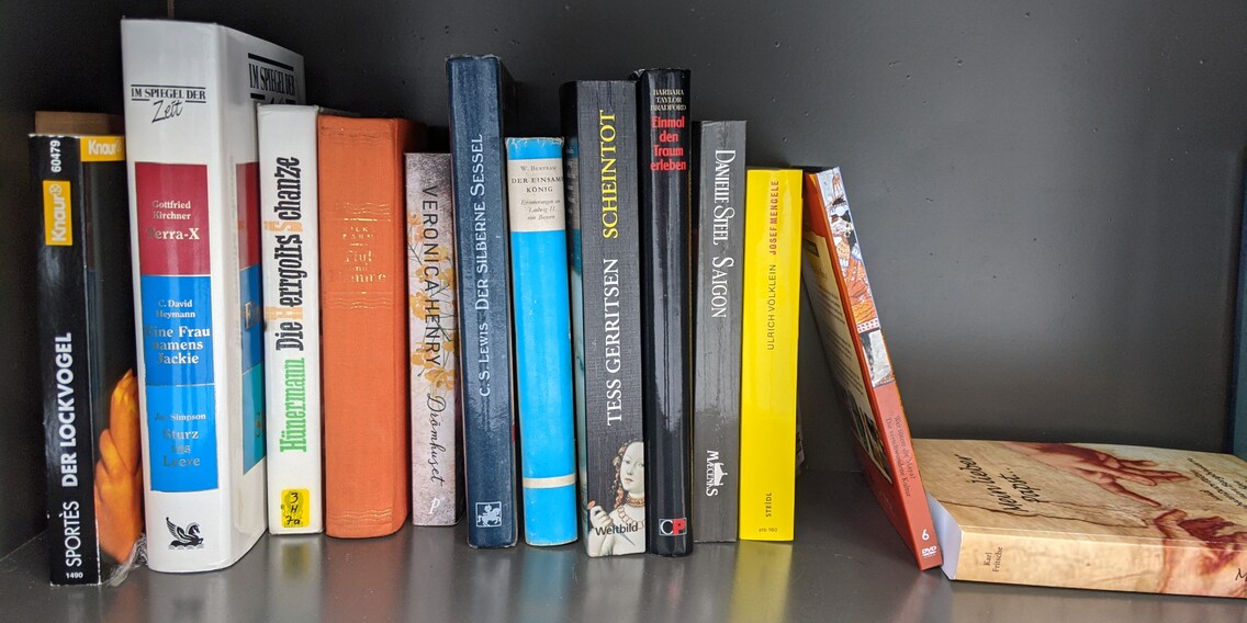Mein Bücherregal steht überall (und heisst nicht Billy)