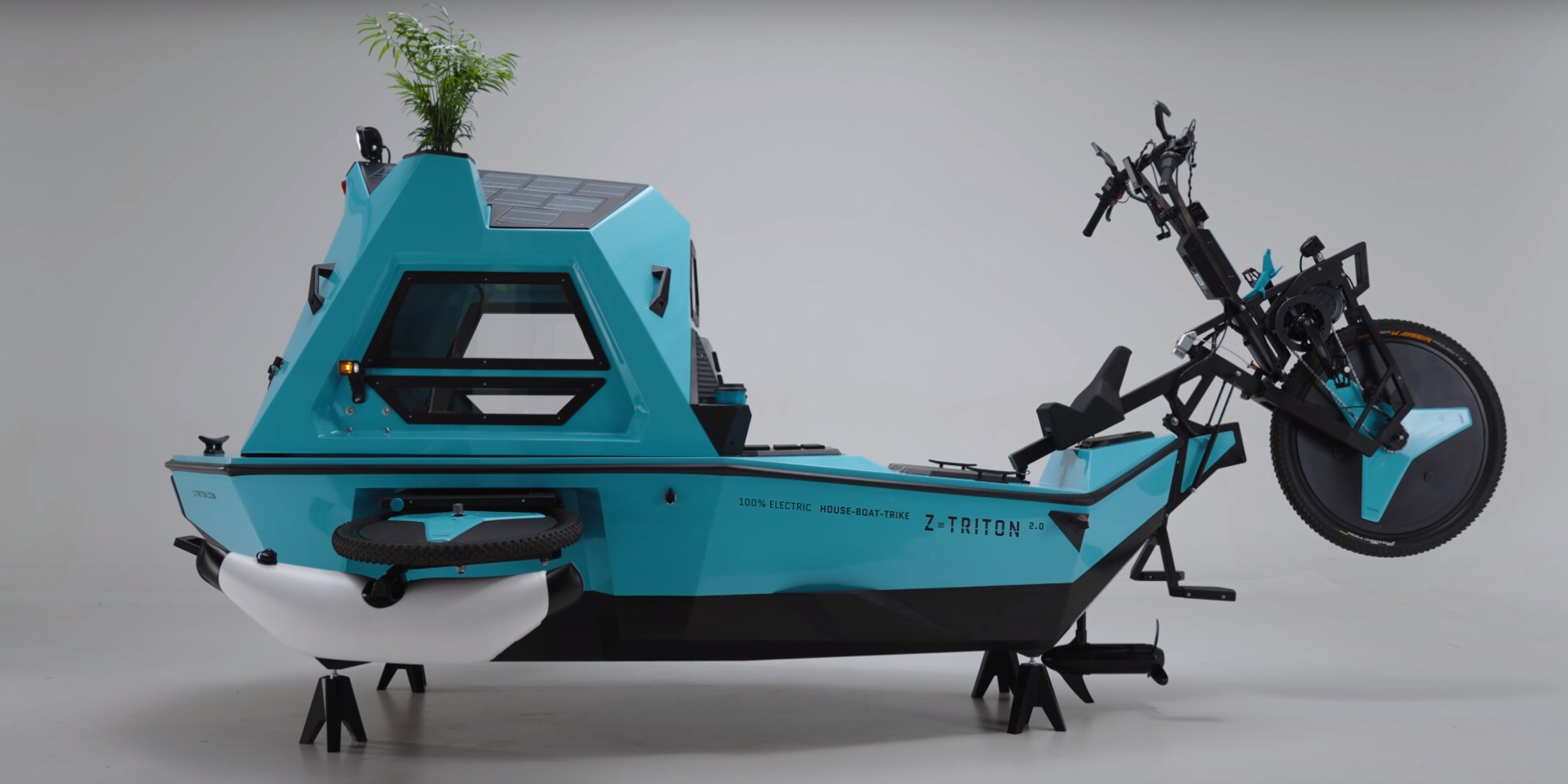 Das ZTriton 2.0 ist Fahrrad, Boot und Camper in einem Galaxus