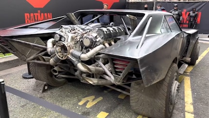 Der V8-Motor des Batmobiles