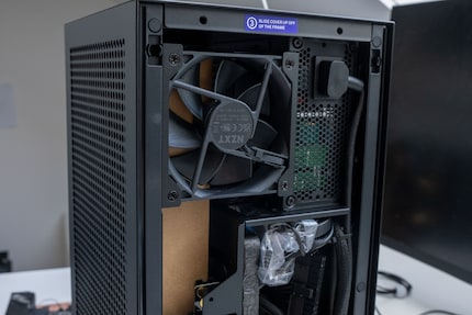 The additional case fan should provide a better supply of fresh air.