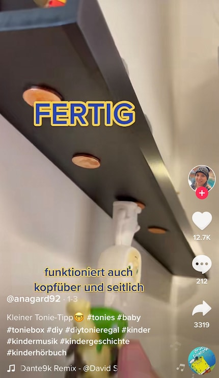 Dank aufgeklebten Münzen stehen sie auch kopf.