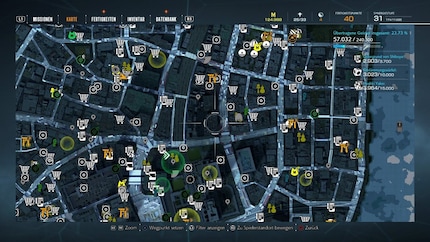 Symbole aufdecken, Symbole abklappern: An der reichlich ausgelutschten Open-World-Formel ändert Ghostwire Tokyo nichts. - Quelle: PC Games