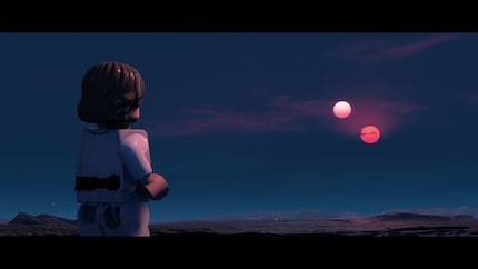 Star-Wars-Flair trifft Lego-Charme: Berühmte Star-Wars-Momente werden mit viel Liebe umgesetzt, verzichten dabei aber nicht auf den beliebten Lego-Humor – toll!