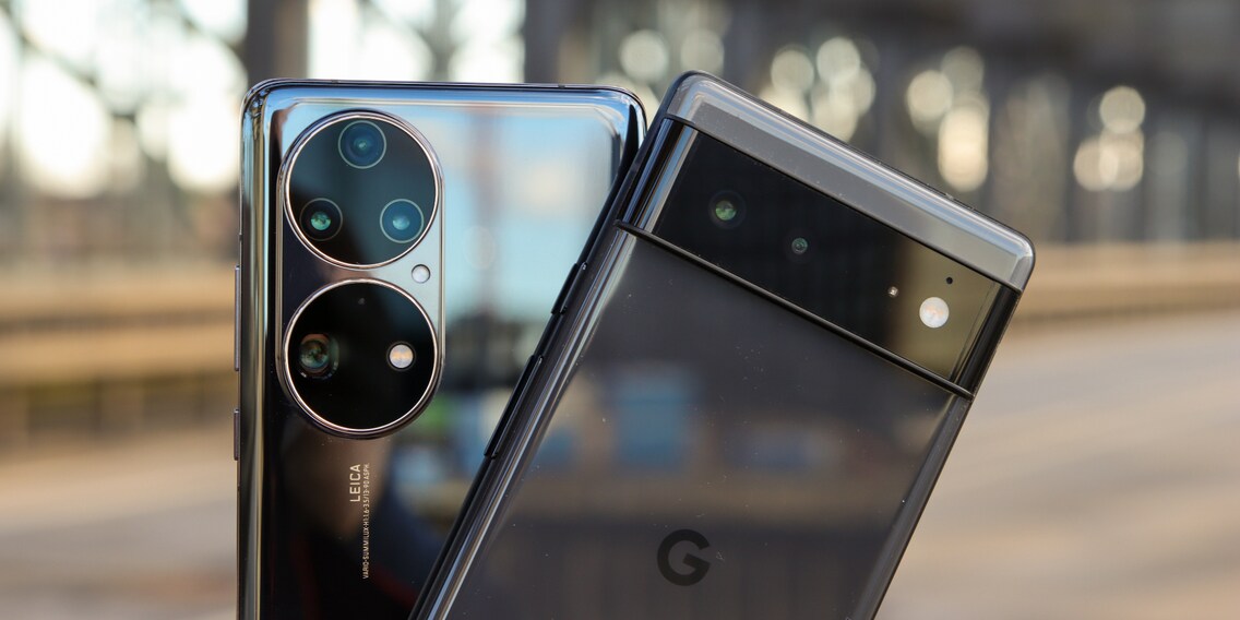 Huawei P50 Pro vs. Pixel 6: Vier gegen zwei Kameras