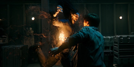 This is how I’d picture myself giving the director a Will Smith-style slap – which, of course, I’d never actually do.