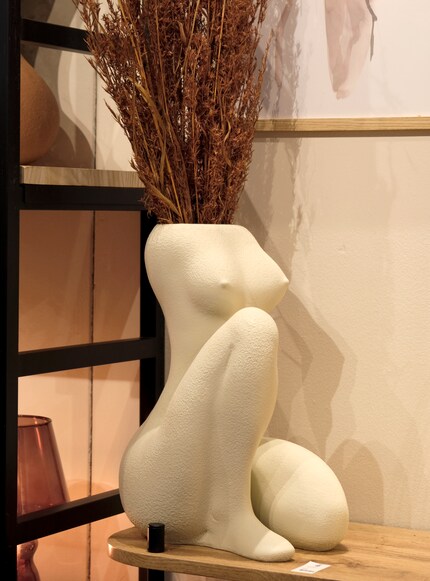 Mit Museumscharakter: Diese Vase könnte genauso gut eine Skulptur sein.