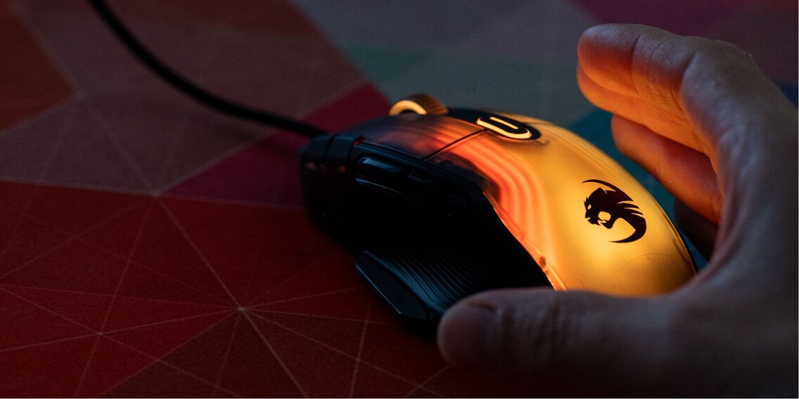 Diese Maus macht dem Great Barrier Reef Konkurrenz: Roccat Kone XP im Review