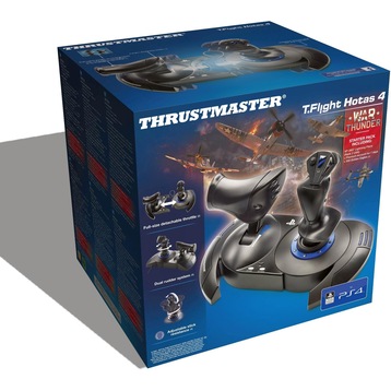 Thrustmaster T-Flight Stick X Flugsimulator-Joystick USB PC,  PlayStation 3 Schwarz
