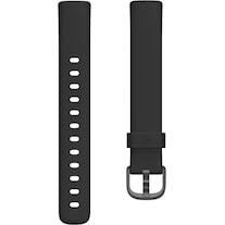 - Schw./Grau Hama mm, Sportarmband Fitbit 5, atmungsaktives Charge Silikon) für Galaxus Uhrenarmband, (22