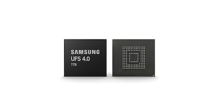 Der neue UFS-4.0-Speicher von Samsung erscheint mit einer Kapazität von bis zu 1 Terabyte.