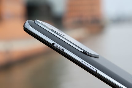 The alert slider is never missing on the OnePlus.