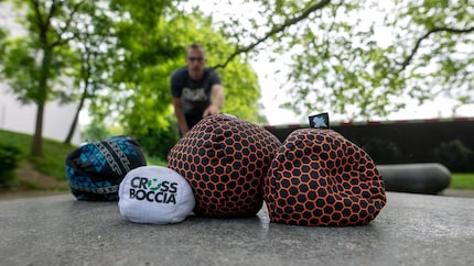Crossboccia kannst du überall spielen.