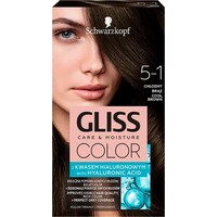 Schwarzkopf Gliss Color Hair Dye 5-1 Cool Brown
