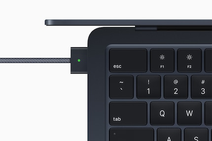 MagSafe kommt zum MacBook Air zurück.