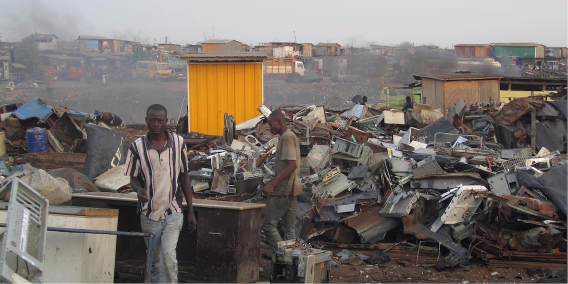 E-waste: Where does our electronic waste end up?